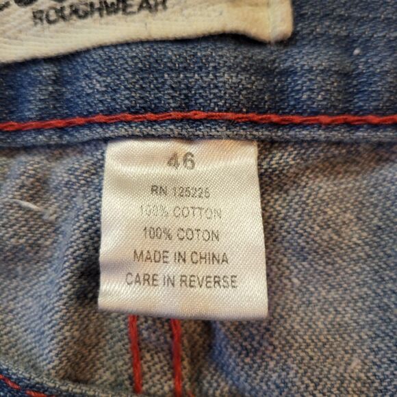 Courage Roughwear Denim Shorts Mens 43 Blue Jeans Casual Streetwear Urban - Picture 3 of 10